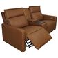 Aurora Furnishings Malta Power Zero Gravity Reclining Loveseat with Vibration in Bourbon, , large