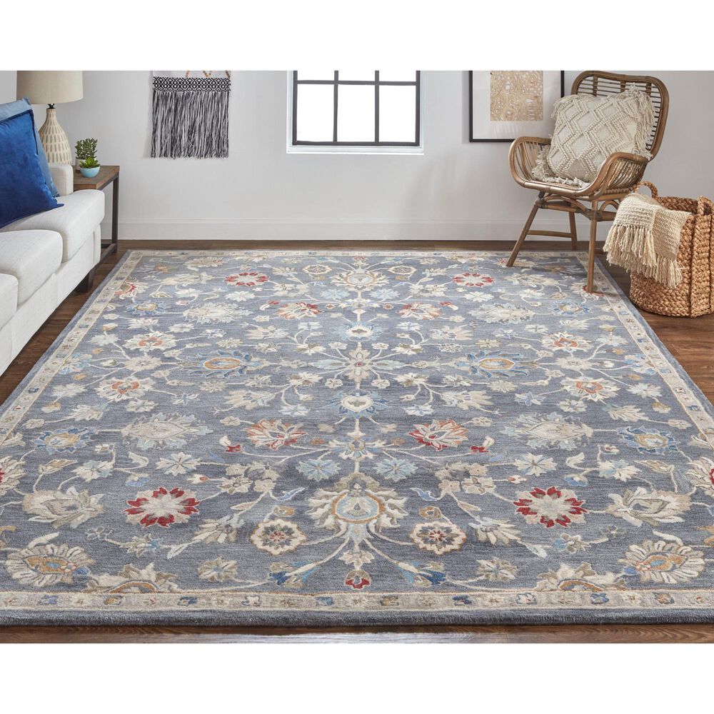 Feizy Rylan 10&#39; x 14&#39; Blue Area Rug, , large