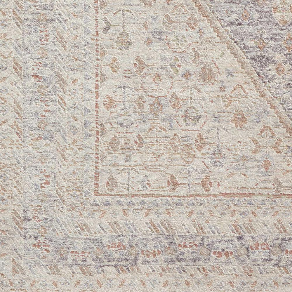 Magnolia Home Carlisle 5&#39;3&quot; Round Blue and Ivory Area Rug, , large