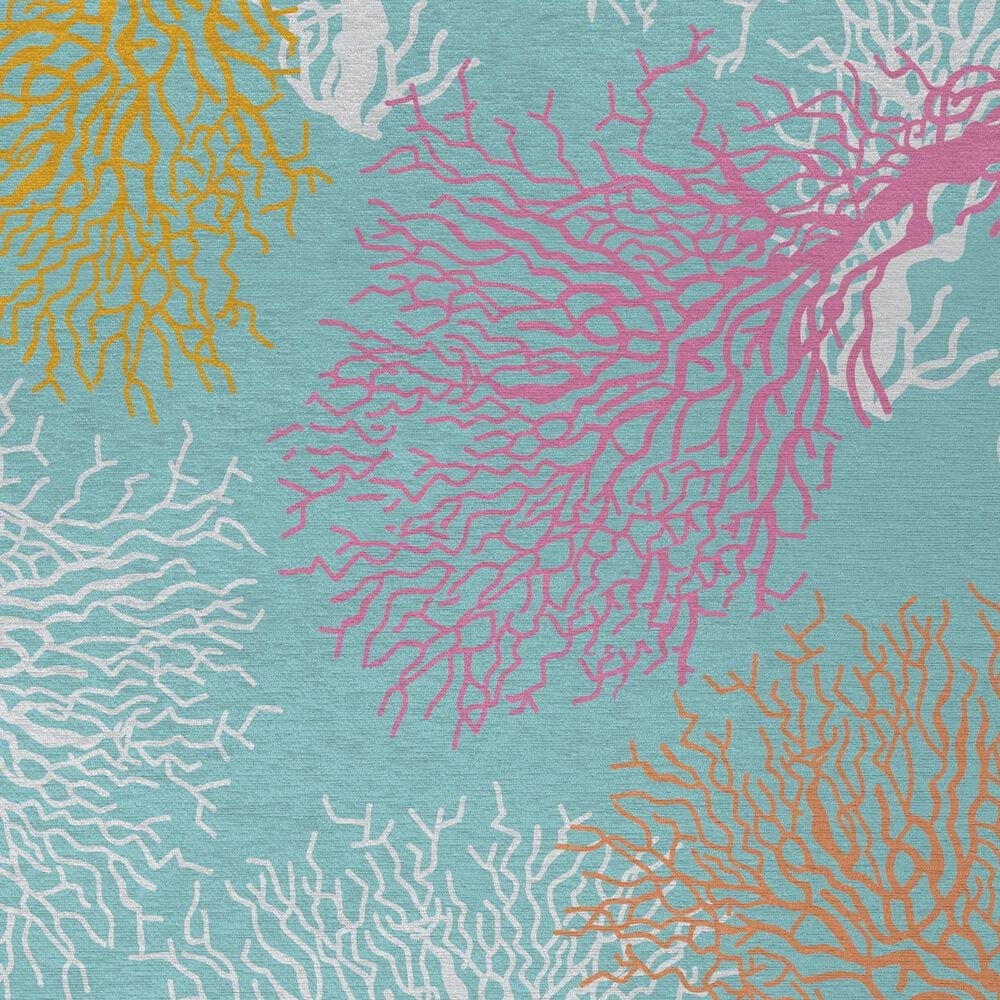 Dalyn Rug Company Seabreeze SZ3 2&#39;6&quot; x 3&#39;10&quot; Teal Area Rug, , large