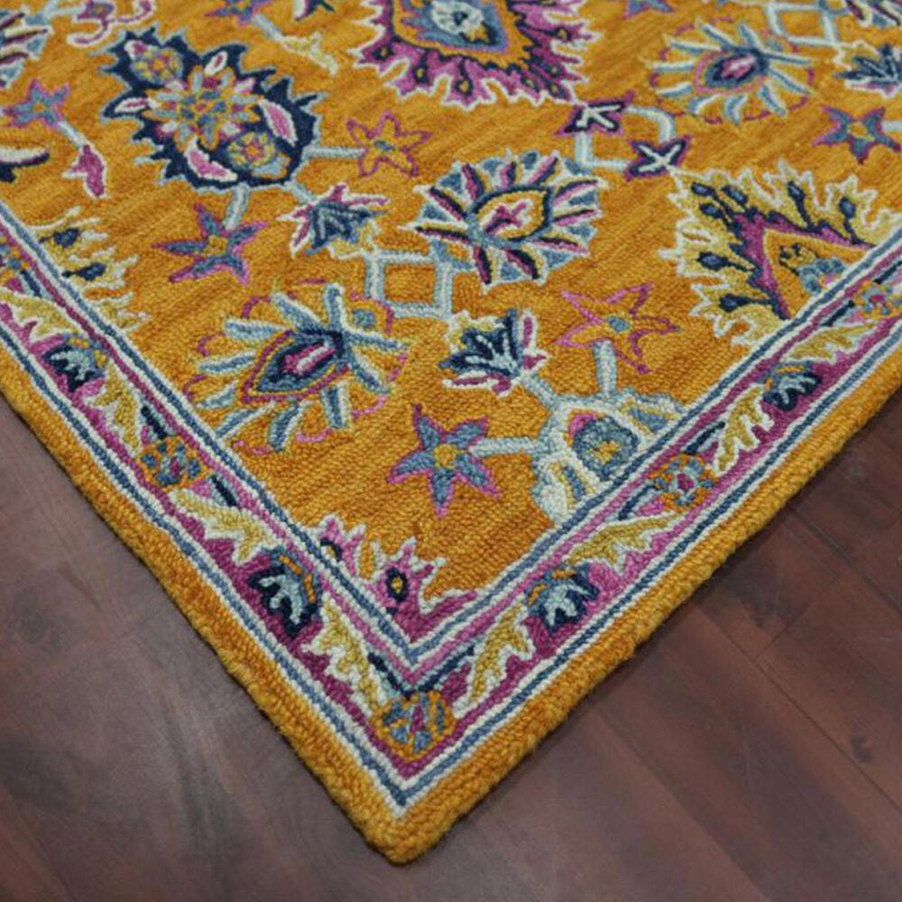 Amer Rugs Boho 2&#39; x 3&#39; Orange Area Rug, , large
