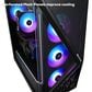iBUYPOWER Slate 9 Gaming PC Desktop | AMD Ryzen 5 8400F - 16GB RAM - NVIDIA GeForce RTX 5060Ti Graphics - 1TB SSD in Black, , large