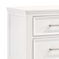 New Heritage Design Andover 2 Drawer Nightstand in White, , large