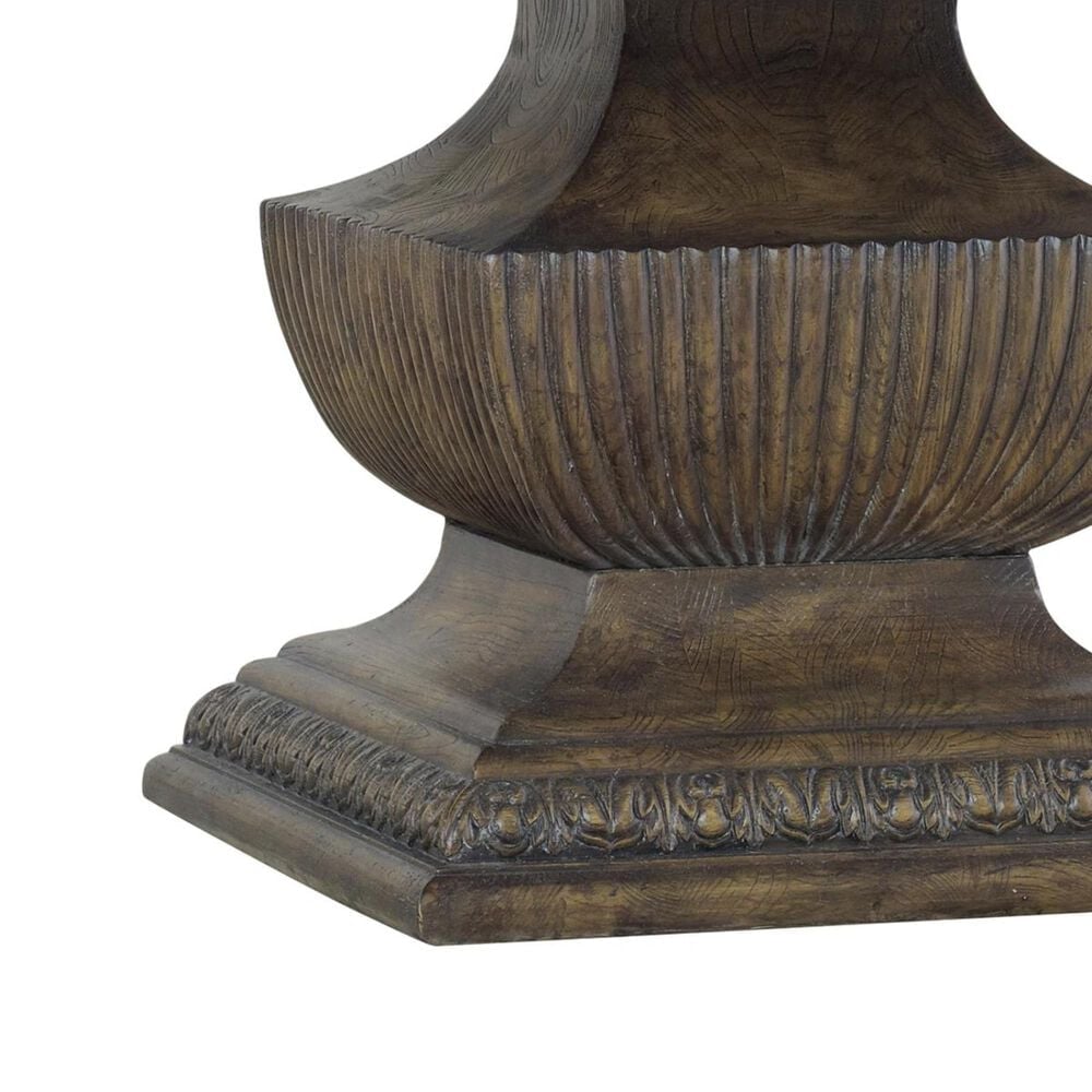 Hooker Furniture Rhapsody Round Dining Table in Rustic Walnut - Table Only, , large