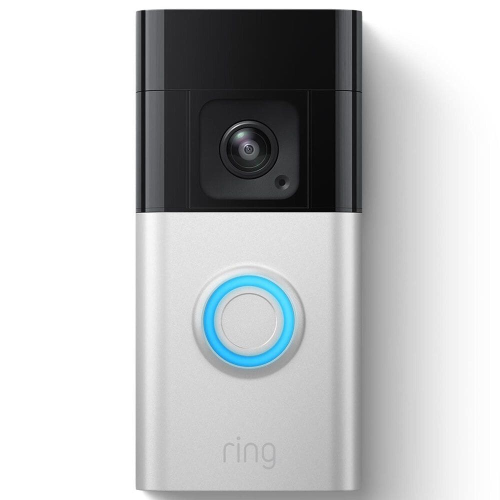 Ring Battery Doorbell Pro Smart Wi-Fi Video Doorbell - Battery-powered with Head-to-Toe HD+ Video - Silver, , large
