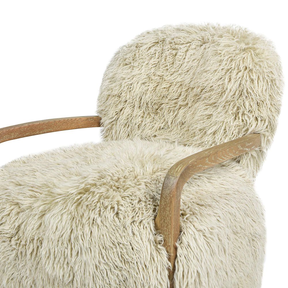 Jennifer Taylor Home Enchante Accent Chair in Taupe Beige, , large