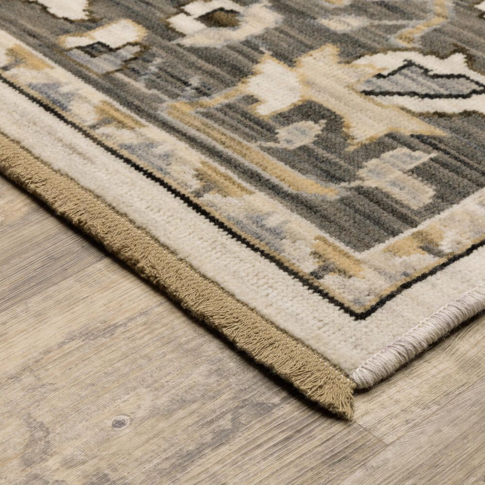 Oriental Weavers Acacia ACA06 Beige and Grey 2&#39; x 3&#39; Area Rug, , large
