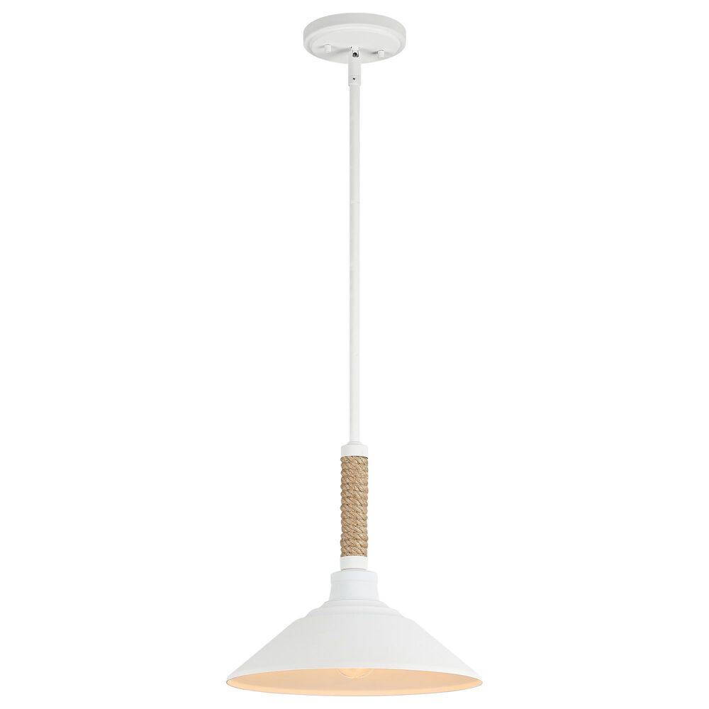 Golden Lighting Journey 1-Light Pendant in Natural White, , large