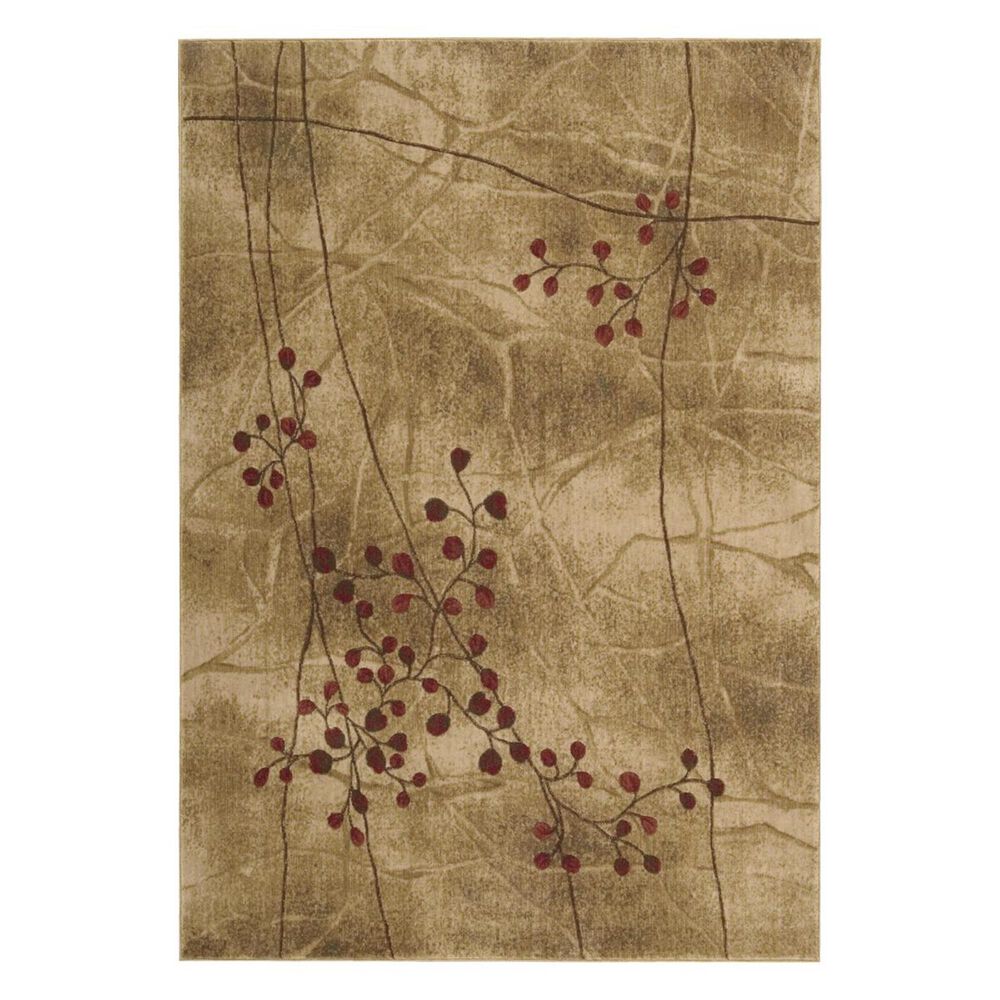 Nourison Somerset ST74 9"6" x 13" Latte Area Rug, , large