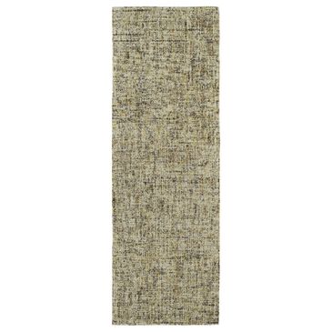 Kaleen Rugs Lucero 2"6" x 8" Gold, Mushroom, Grey, Linen, Brown and Olive Runner, , large