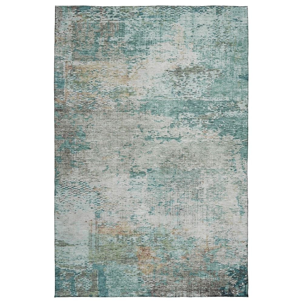Dalyn Rug Company Solace SL5 8" x 10" Teal Area Rug, , large