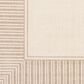 Surya Alfresco 8"10" Round Brown and Beige Indoor/Outdoor Area Rug, , large