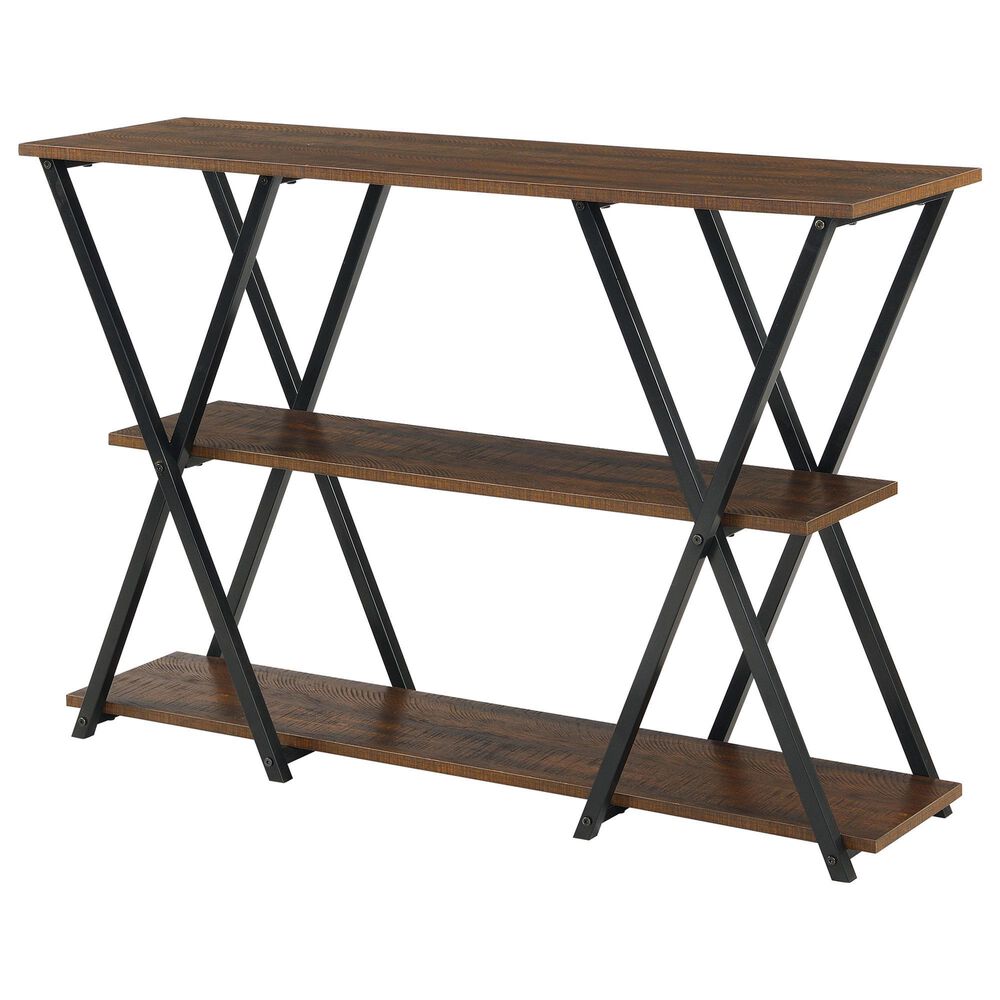Carolina Chair and Table Dowell Console Table in Elm and Black, , large