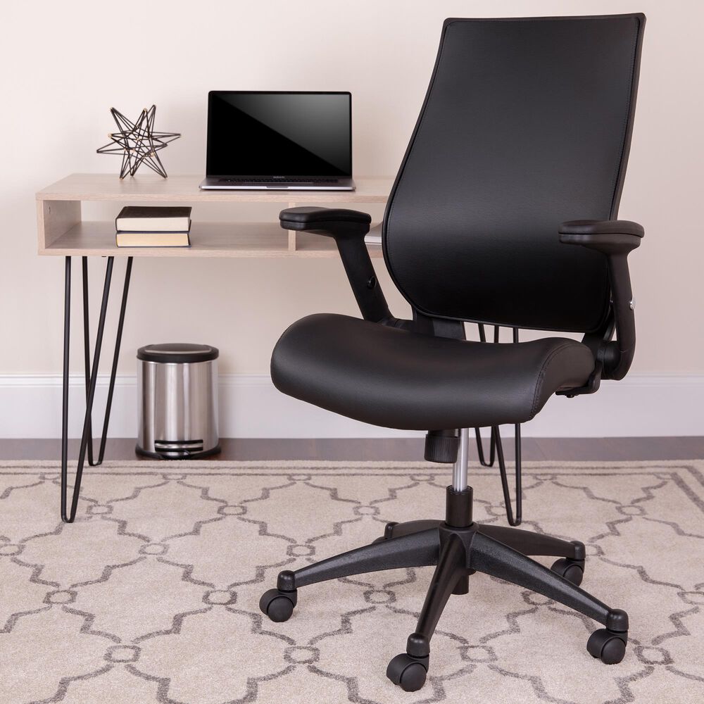 Flash Furniture Executive Swivel Chair in Black, , large