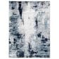 Ashley Leonelle 5"3" x 7"3" Cream, Blue and Gray Area Rug, , large