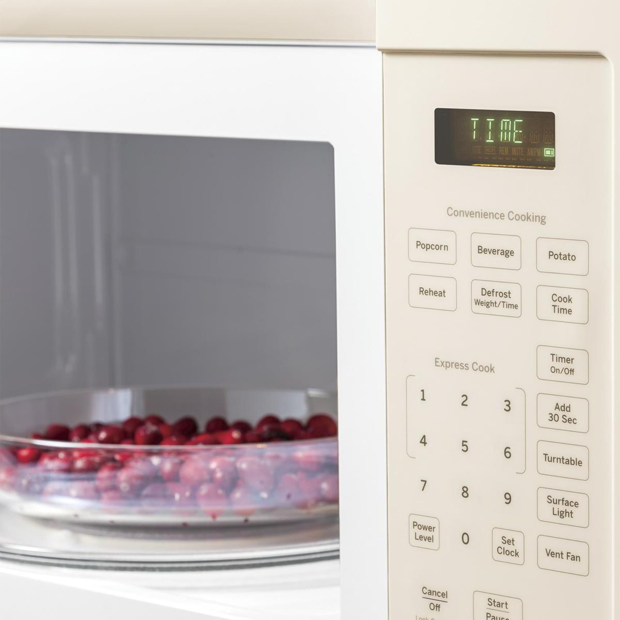 GE Appliances 1.6 Cu. Ft. Over the Range Microwave Oven with 1000