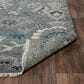RIZZY Ashton 9" x 12" Floral Gray Area Rug, , large