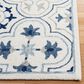 Safavieh Micro-Loop 8" x 10" Ivory and Sage Area Rug, , large