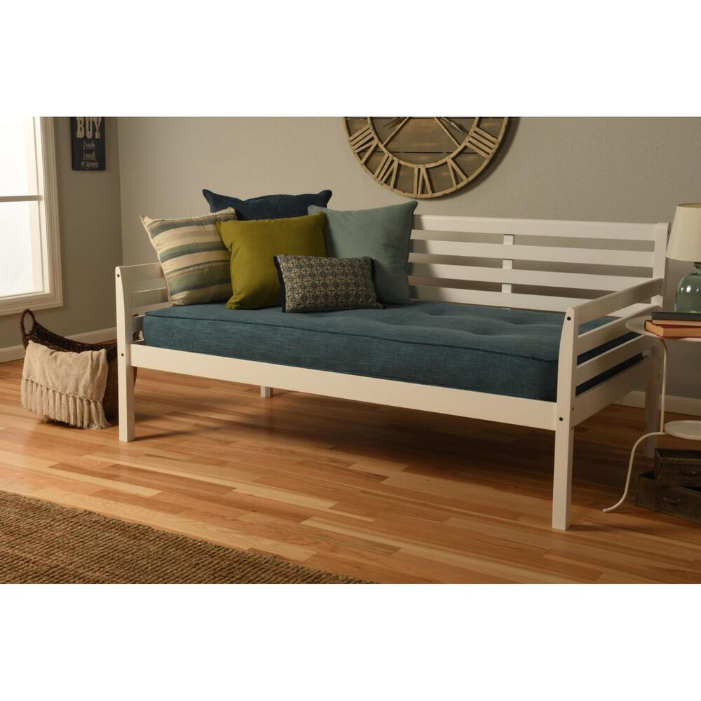 Kodiak Furniture Boho Daybed Frame Only in White, , large
