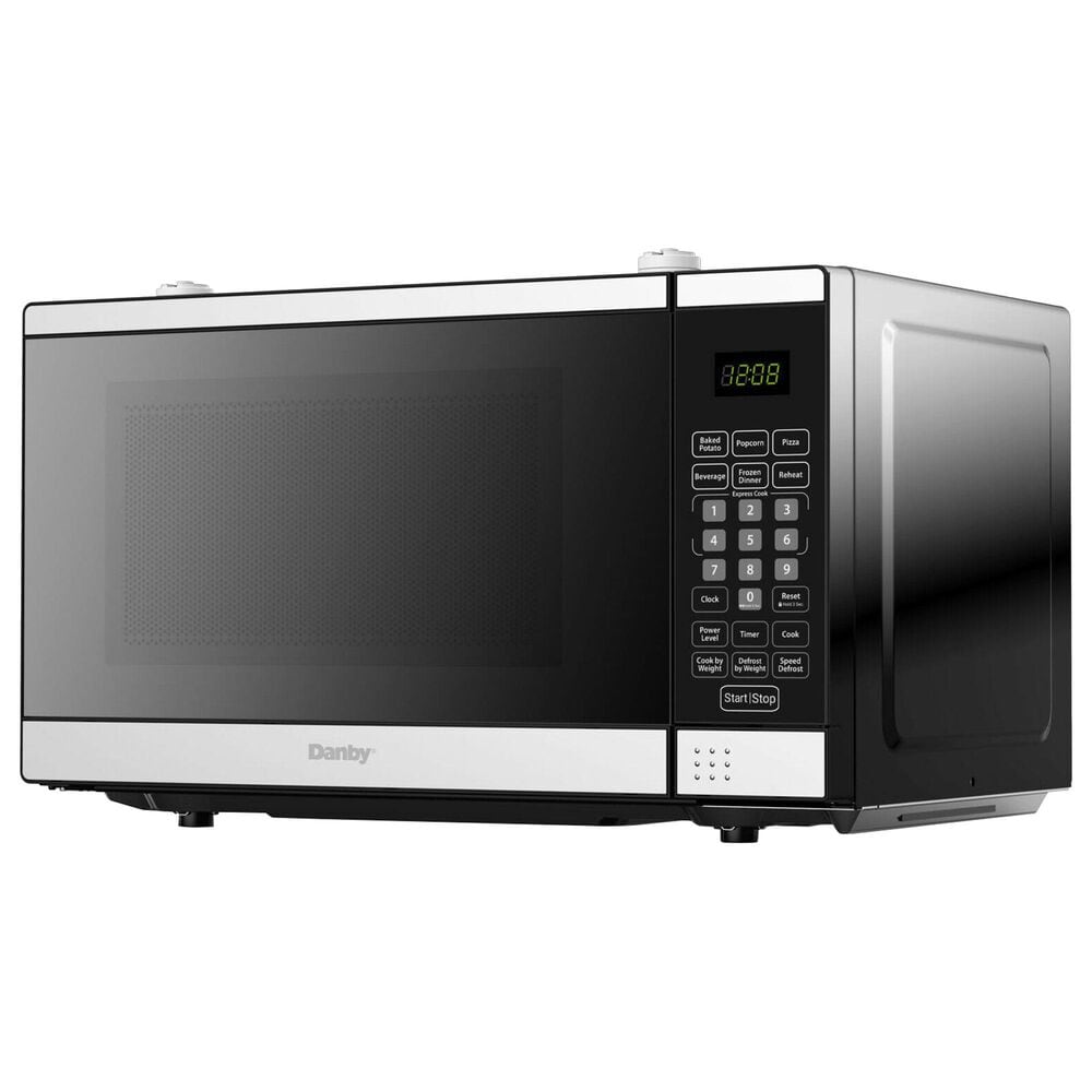 Danby 0.7 Cu.Ft. Countertop Microwave in Stainless Steel, , large