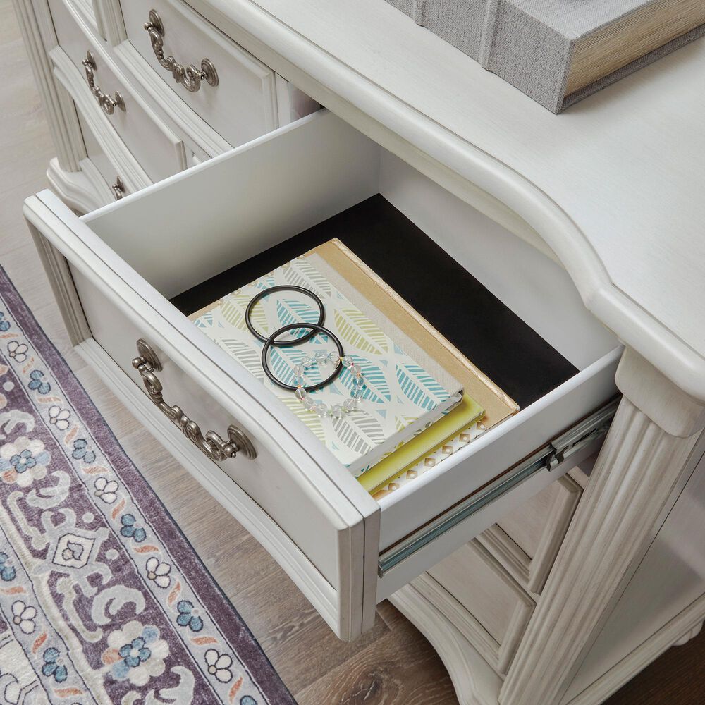 Ashley Montelaine 7-Drawer Dresser and Mirror in Antique White, , large