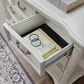 Ashley Montelaine 7-Drawer Dresser and Mirror in Antique White, , large