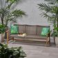 Hearth and Haven Hampton Outdoor Sofa in Natural, , large