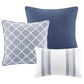 Hampton Park Noble 8-Piece Queen Cotton Comforter Set in Blue, , large