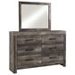 Ashley Wynnlow 3-Piece Queen Panel Bed Set in Gray, , large
