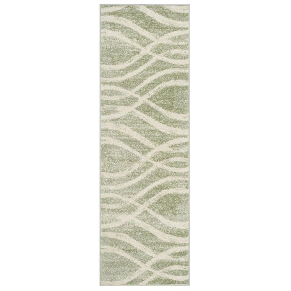 Safavieh Adirondack ADR125X 2&#39;6&quot; x 8&#39; Sage and Cream Runner, , large