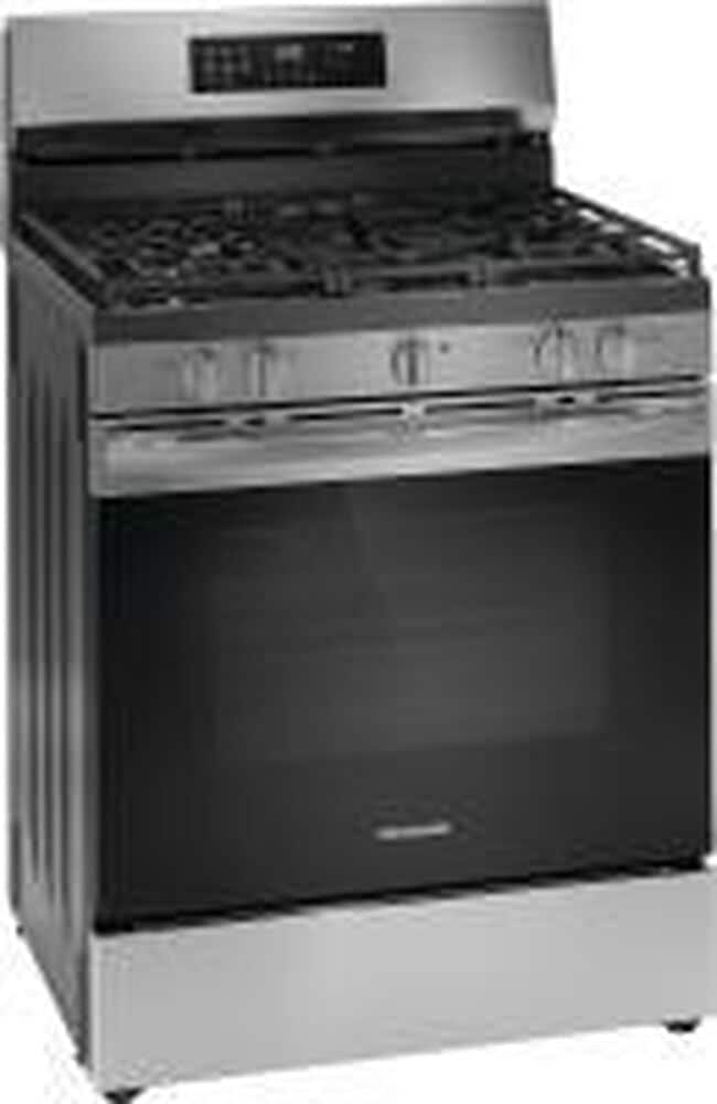 Frigidaire 30&quot; Gas Range with Air Fry in Stainless Steel, , large