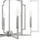 Hunter Zoanne 24" 6-Light Chandelier in Brushed Nickel, , large
