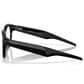 Oakley Sunglasses Meta HSTN Sunglasses with Clear Lenses in Black, , large