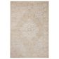 Loloi II Odette 4" x 6" Beige and Silver Area Rug, , large