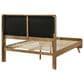 Pacific Landing Robyn Queen Upholstered Platform Bed in Cool Biege and Light Ash, , large