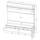 Dayton City 63" Floating Entertainment Center in White, , large