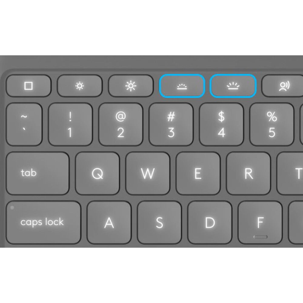 Logitech Combo Touch Keyboard Case for Apple iPad Air 13&quot; &#40;M2&#41; in Oxford Grey, , large