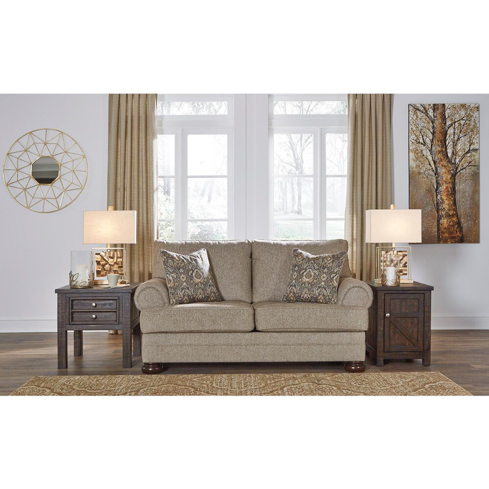 Ashley Kananwood Loveseat in Oatmeal, , large