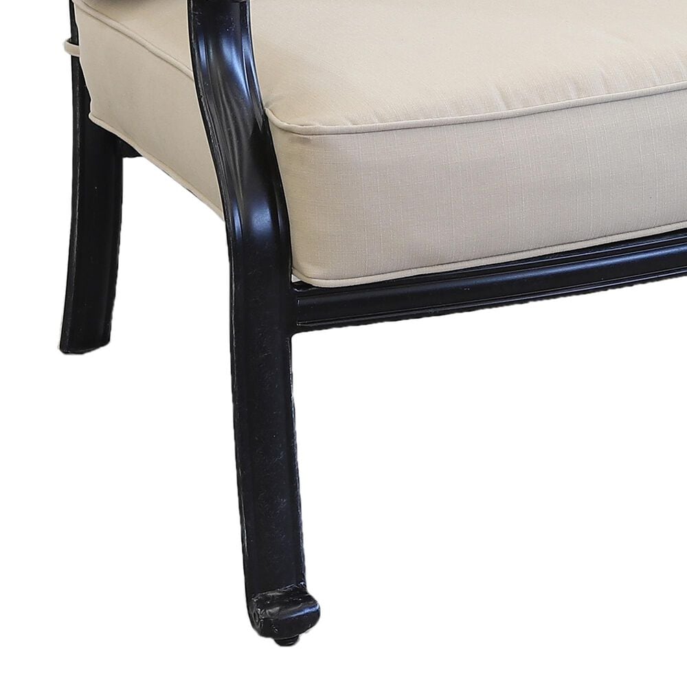 GatherCraft Geneva Patio Loveseat in Linen Beige, , large