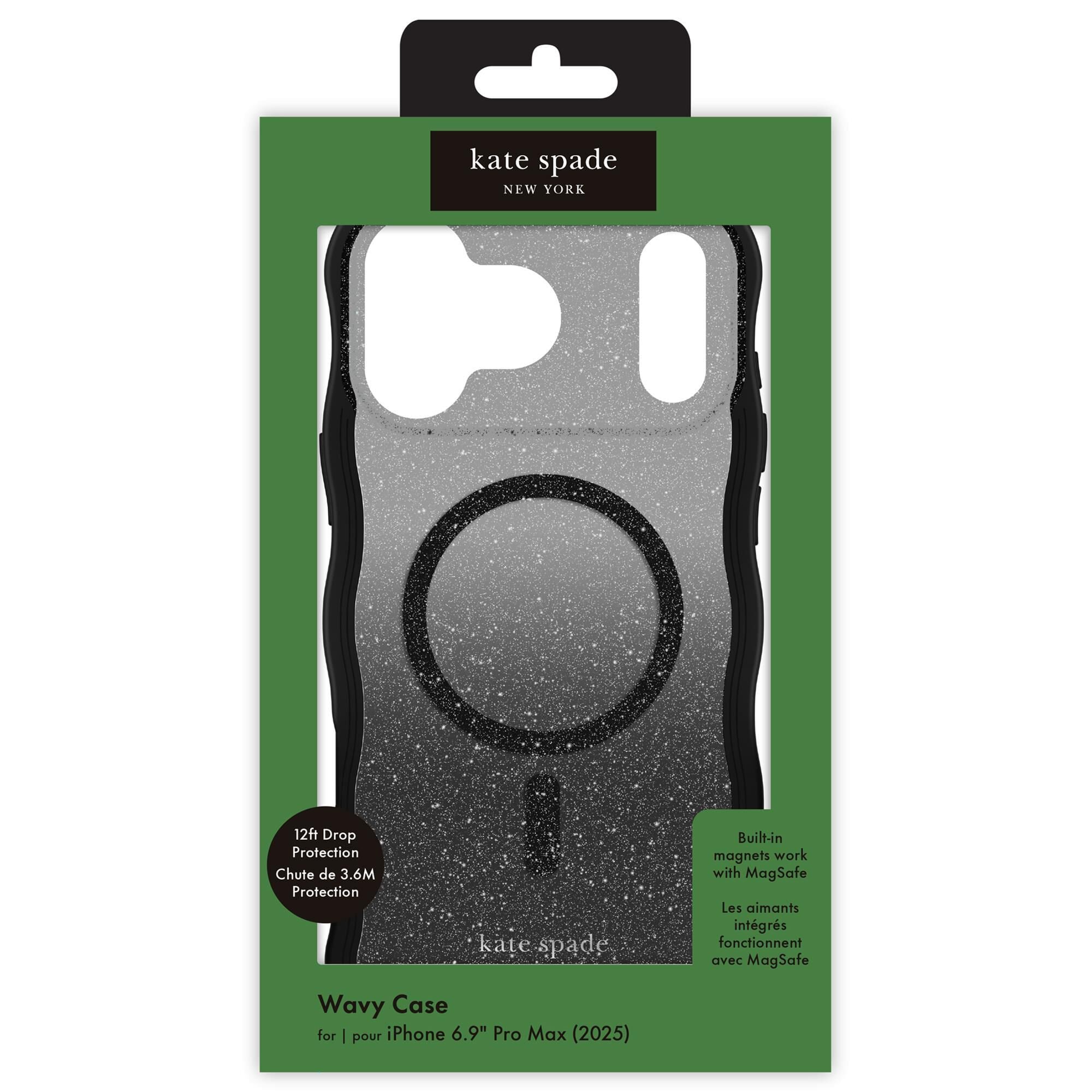 Kate Spade Wavy MagSafe Case for Apple iPhone 17 Pro Max in Nightfall
