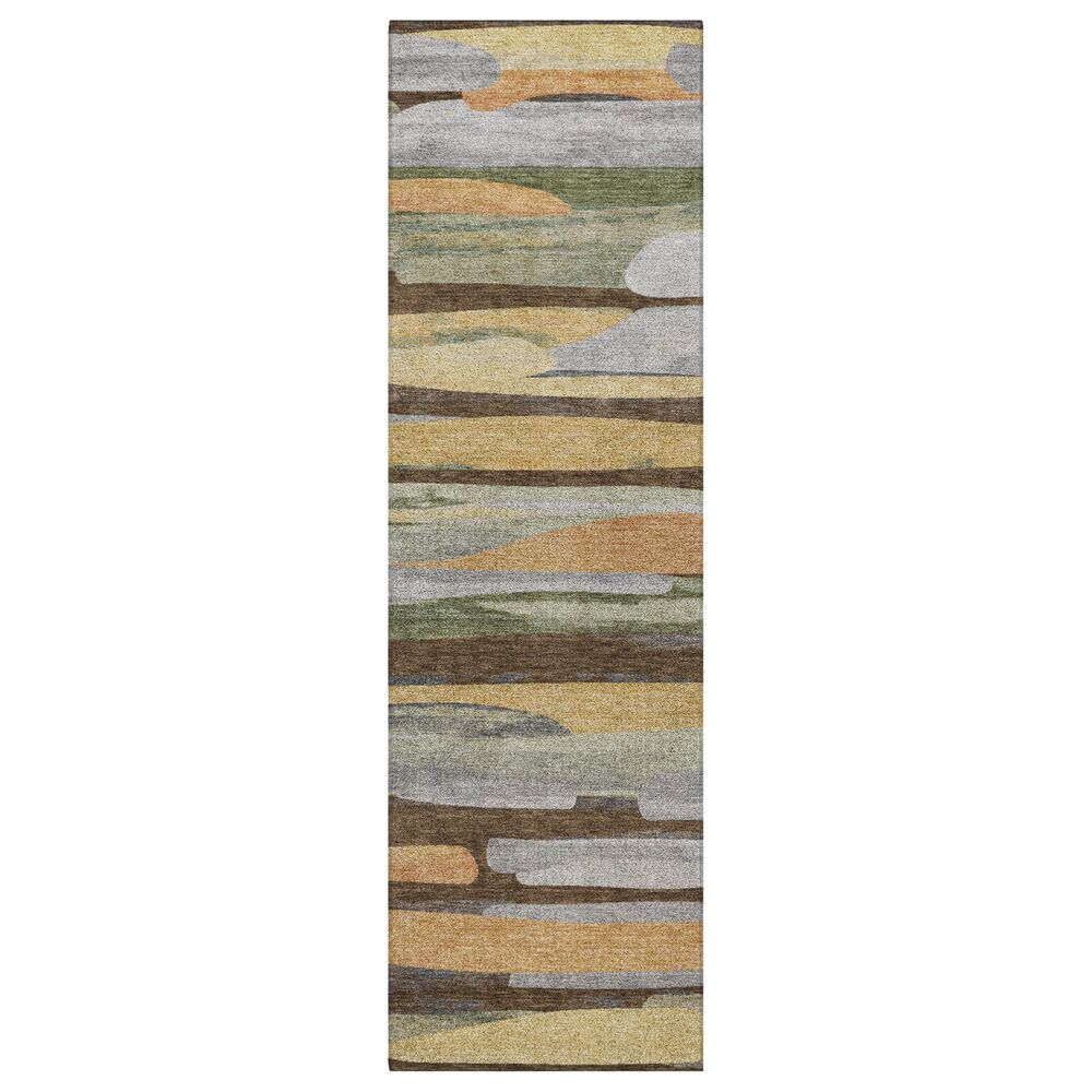 Dalyn Rug Company Kenner KN7 Chocolate 2"3" x 7"6" Runner, , large