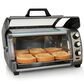 Hamilton Beach 6-Slice Easy Reach Toaster Oven with Roll Top Door in Gray, , large