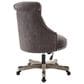 Linon Home Decor Sinclair Office Chair with Charcoal Gray Cushion in Gray Wash, , large
