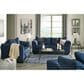 Ashley Darcy Ottoman in Blue, , large