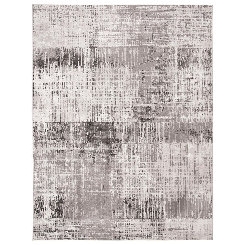 Safavieh Craft 8" x 10" Grey and Dark Grey Area Rug, , large