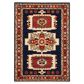 Oriental Weavers Lilihan Oriental 090B6 5"3" x 7"6" Blue and Red Area Rug, , large