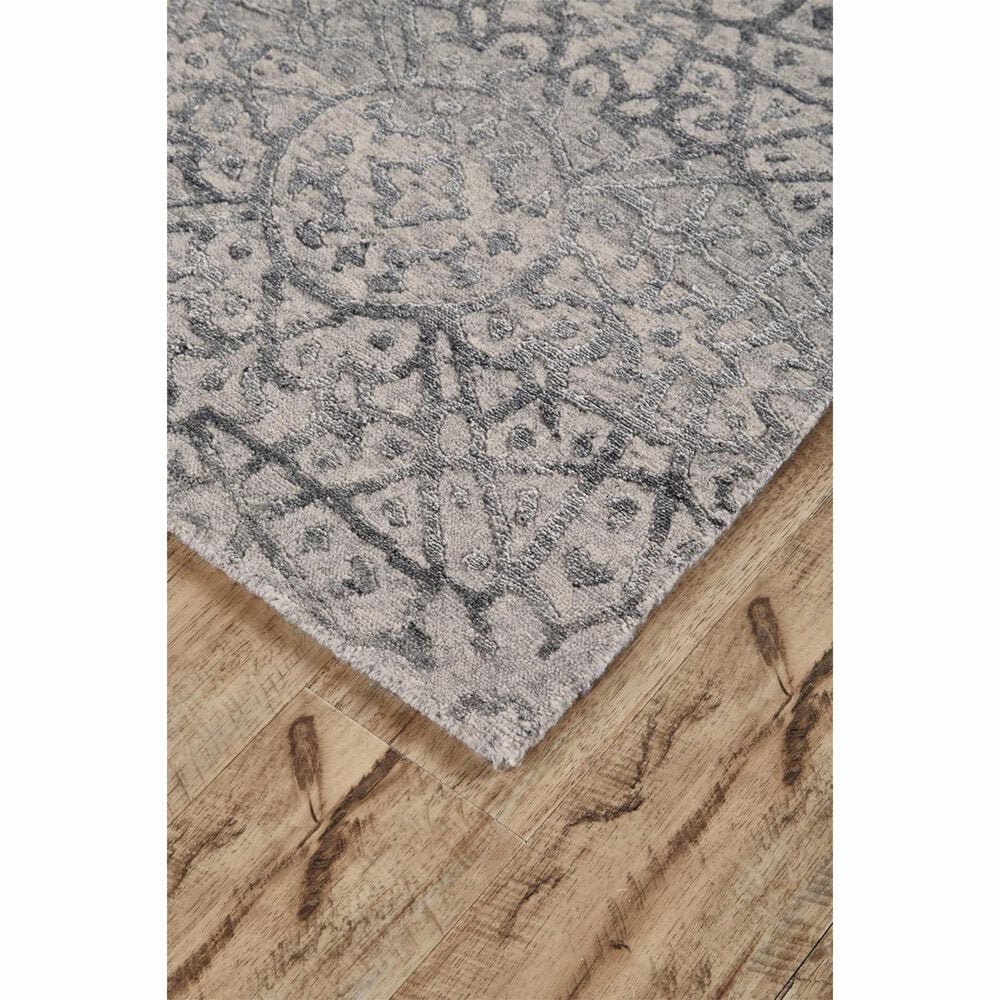 Feizy St. Cloud 7229F 4&#39; x 6&#39; Pearl and Gray Area Rug, , large