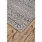 Feizy St. Cloud 7229F 4" x 6" Pearl and Gray Area Rug, , large