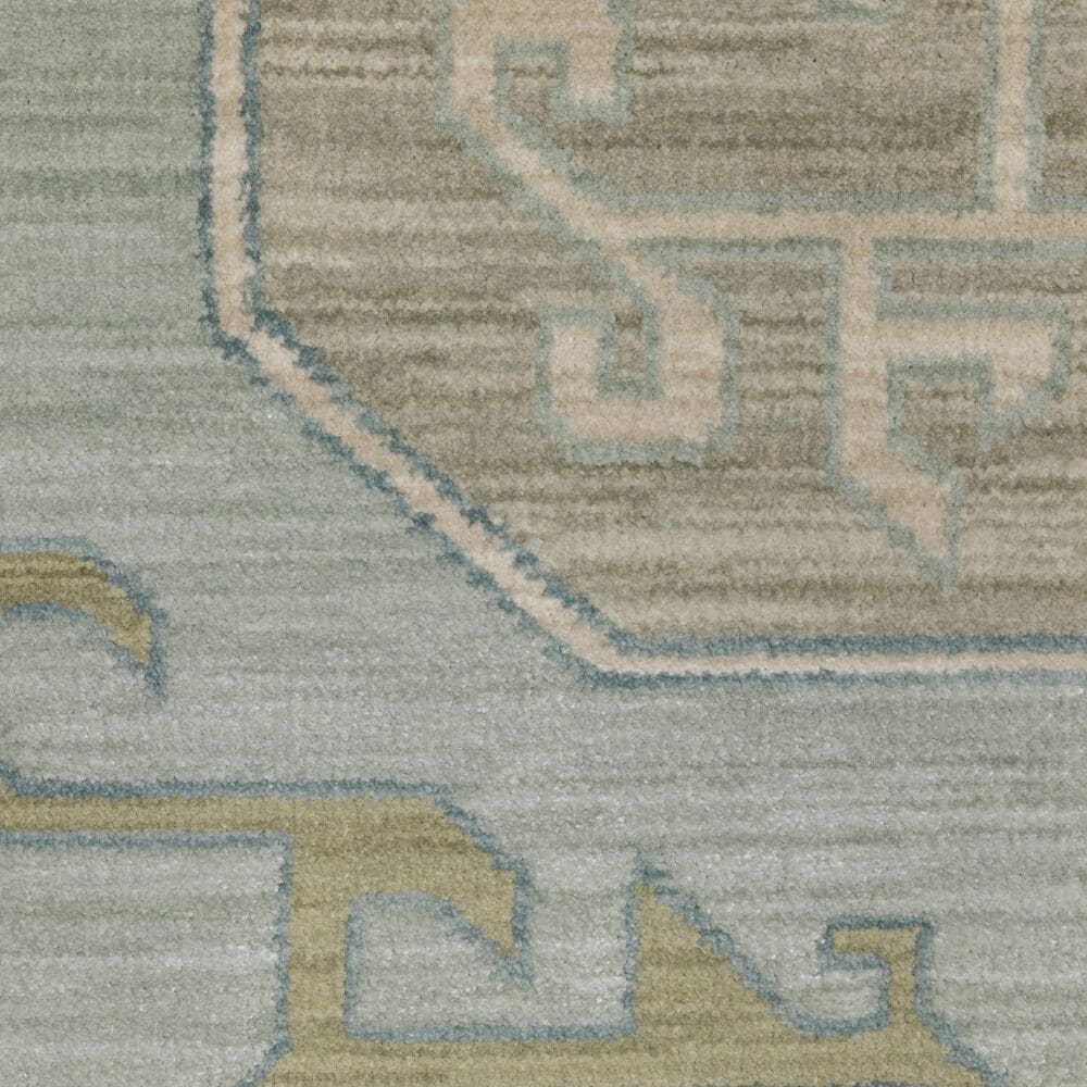 Oriental Weavers Maeve MAE12 Grey and Blue 6&#39;7&quot; x 9&#39;6&quot; Area Rug, , large