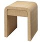 Splendor Living Grantham 1-Drawer Raffia Side Table in Natural, , large